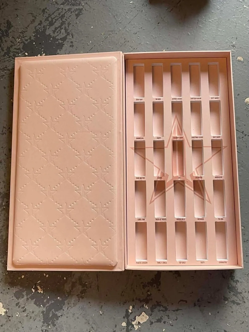 Jeffree Star Lip Kits & Vault Boxes & Display (EMPTY)